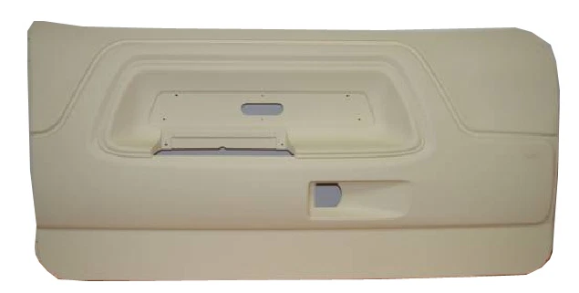 70-74 Challenger, Door Panels, Manual - White