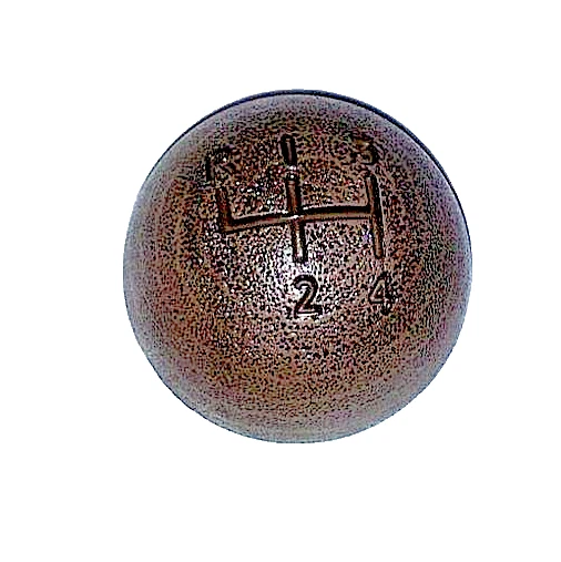 68-69 4-Speed Shifter Shift Ball Wood Grain