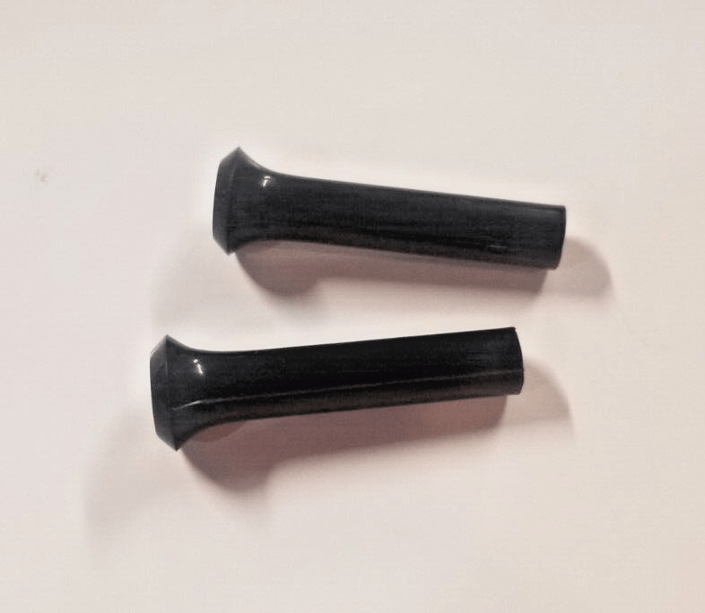 Mopar Door Lock Knobs Black -Pair
