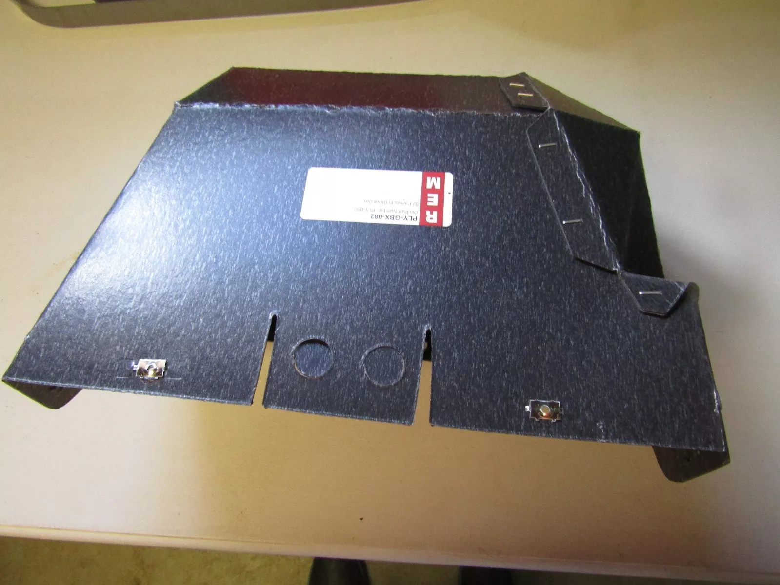 1959 Plymouth Glove Box Liner
