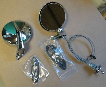 66 -70 B 65-68 C 67-76 A-Body Mirrors Chrome Pair
