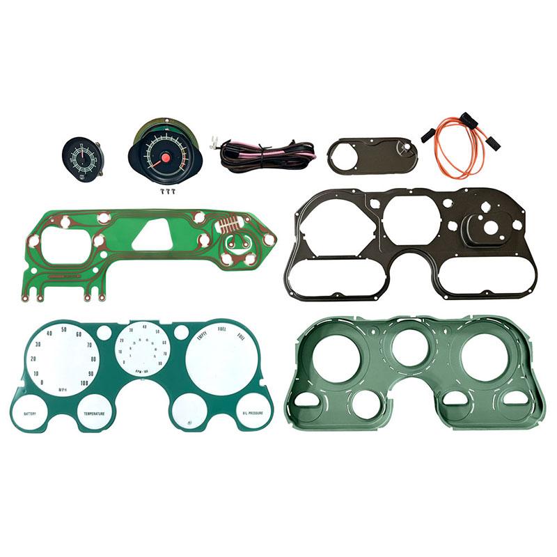 1967-72 Chevrolet Truck Tachpmeter And Clock Conversion Kit