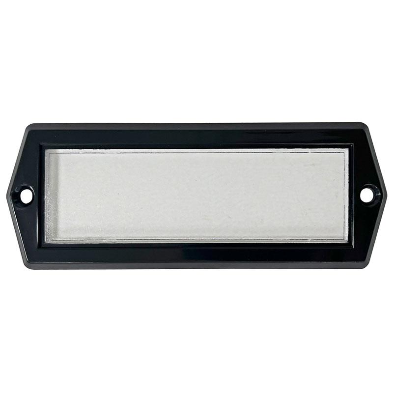 1964-72 Ford Truck Dome Light Lens Black Trim