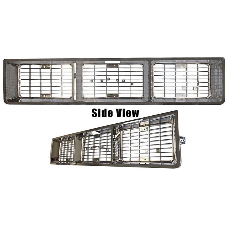 1973-74 Chevrolet Truck Grille Chrome/black Gmc