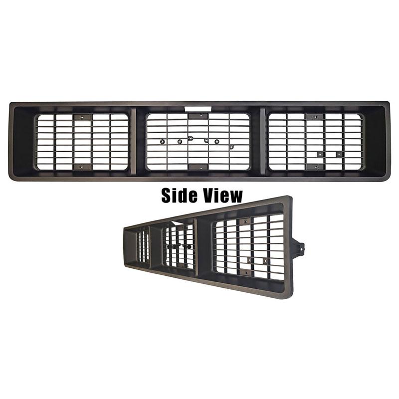 1973-74 Chevrolet Truck Grille Black Gmc without Emblem