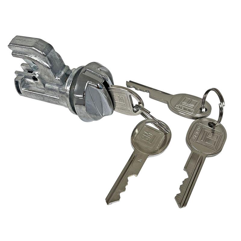 1973-88 Chevrolet Truck Glove Lock with late Key Round Head