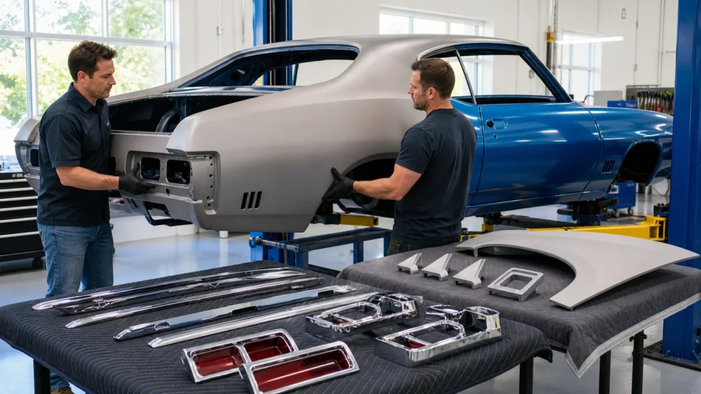 How to Restore a Classic GTO After Panel Removal