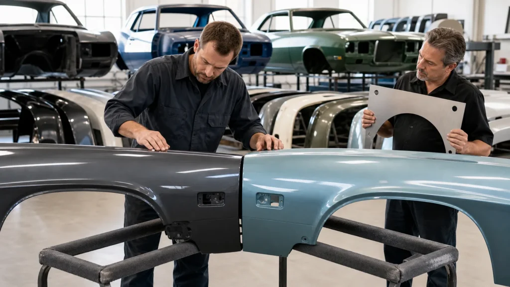 Understanding Camaro Body Panel Years for Accurate Matching